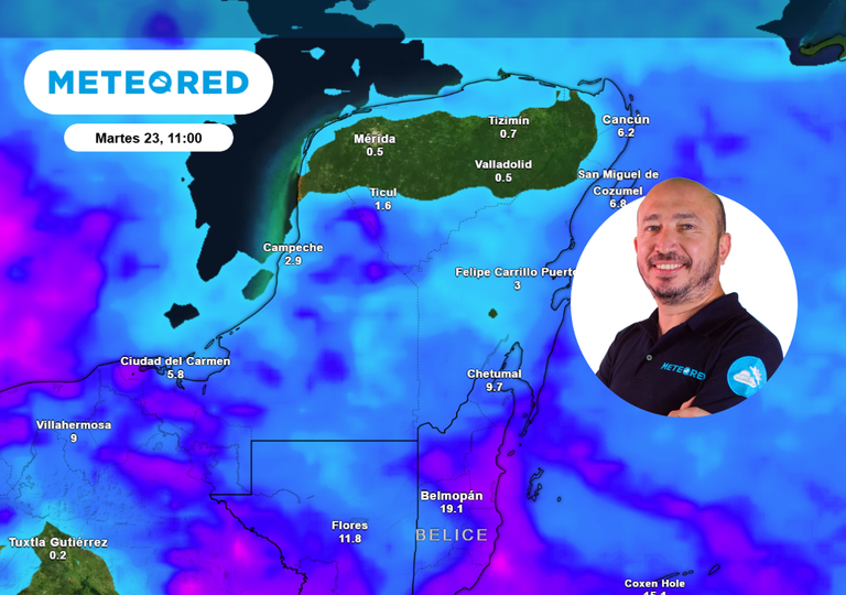 Se pronostican lluvias y ambiente fresco para la Nochebuena en la Pen&iacute;nsula de Yucat&aacute;n