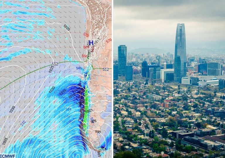 Se reactiva la opci&oacute;n de lluvias en la RM: este d&iacute;a de la pr&oacute;xima semana concentran las mayores probabilidades