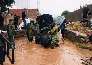 Esperanzadoras lluvias en Chihuahua