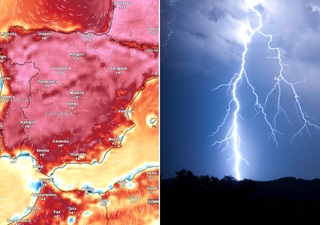 Se recomienda consultar los avisos de la AEMET en los pr&oacute;ximos 3 d&iacute;as: riesgo de tormentas, calor y viento