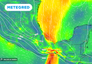 ¡Se refuerza el frente frío número 9! Seguirán las lluvias intensas en gran parte de México
