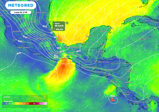 Se registra evento de norte de hasta de 90 km/h en costas del estado de Veracruz donde ya se registran algunos da&ntilde;os