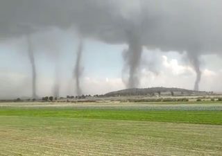 Cinco tornados simultâneos no México!