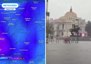 Activan Alertas Roja, Naranja y Amarilla: por aguaceros e inundaciones severas en diversas demarcaciones de la CDMX