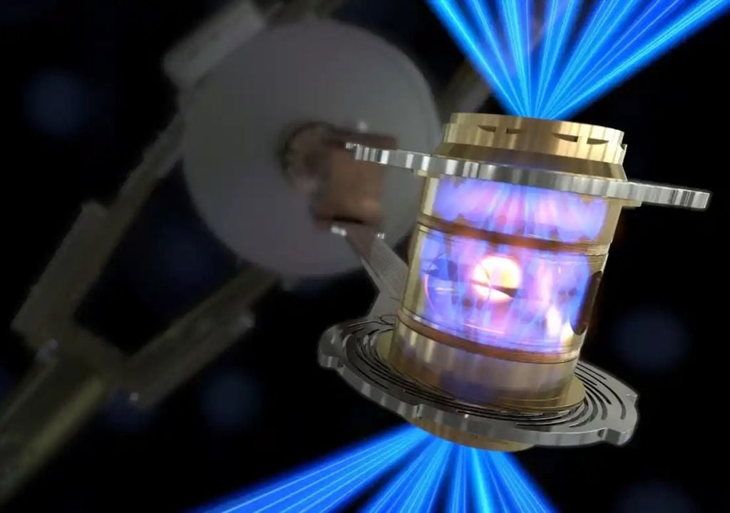 láseres contiene la energía que se genera a partir de la fusión nuclear