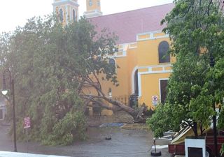 Se reportan daños en varias entidades por la presencia de Cristobal