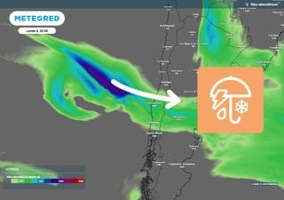 No da tregua: nuevo sistema frontal con r&iacute;o atmosf&eacute;rico y tormentas el&eacute;ctricas dejar&aacute; lluvias en la zona central