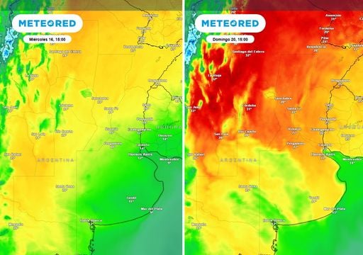 Se vienen el calor primaveral y las lluvias en Argentina: hasta 32 &deg;C y 60 mm en diferentes regiones del pa&iacute;s