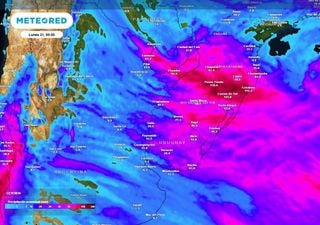 Se viene el cierre de agosto con Zonda, 150 cm de nieve y hasta 100 mm de lluvia: cuándo y dónde