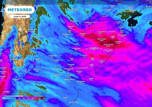 Se viene el cierre de agosto con Zonda, 150 cm de nieve y hasta 100 mm de lluvia: cu&aacute;ndo y d&oacute;nde