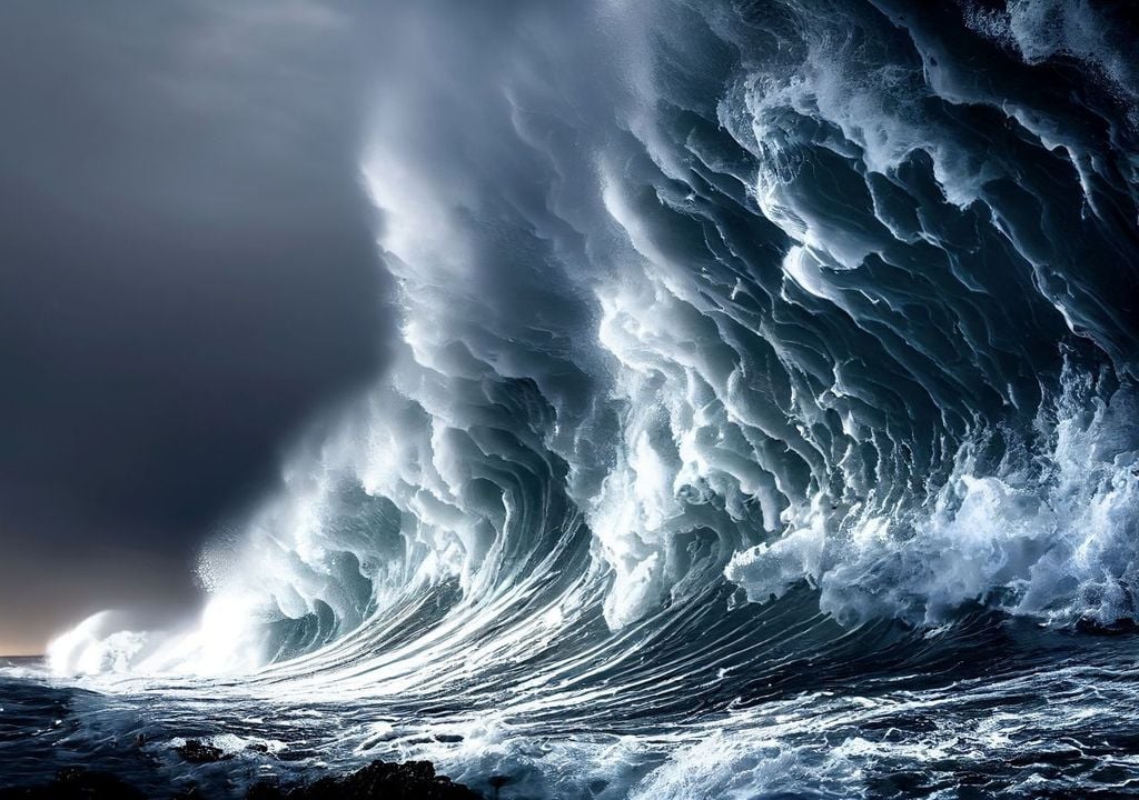 Tsunami. Tsunami.