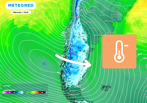 Se viene fr&iacute;o polar esta semana en la zona central: heladas de hasta -4 &deg;C, viento y lluvia en la mira para julio