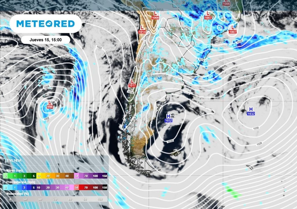 Lluvias, chaparrones y algunas tormentas aisladas para jueves 15. En algunas zonas puntuales del AMBA los acumulados de lluvia pueden ser destacados en breves periodos.