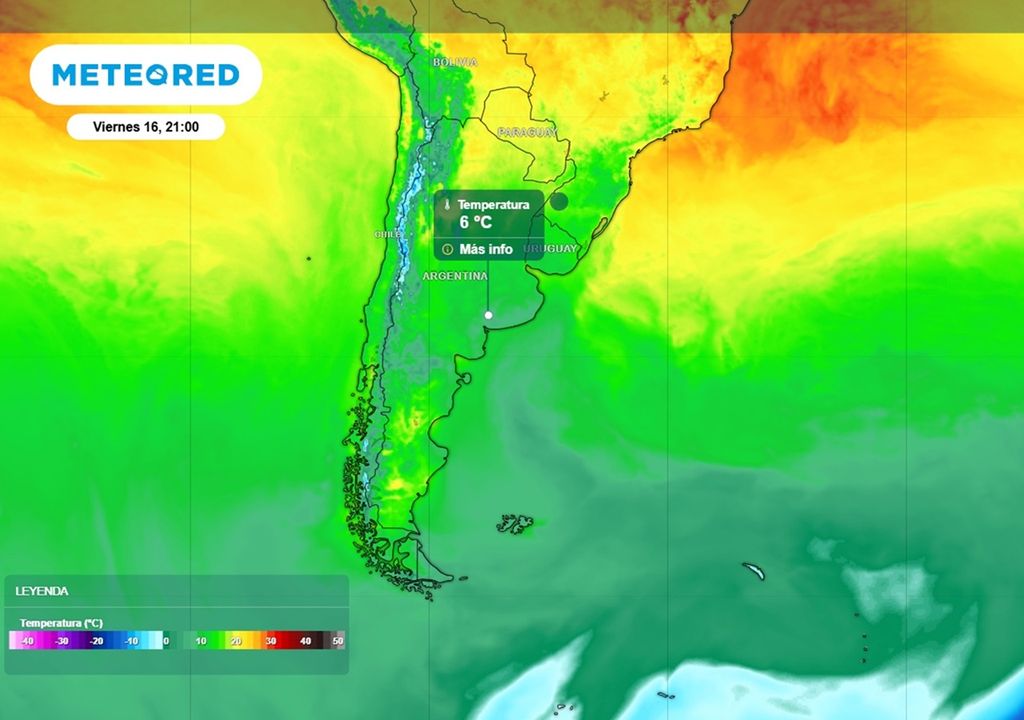 La primavera sigue sin aparecer para el cierre de la semana, y las mínimas bajan un poco más el viernes por la noche en el sur de Buenos Aires.