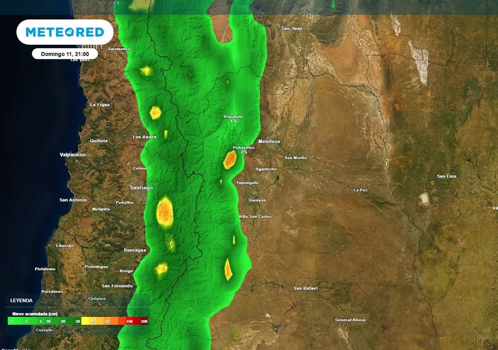 Nieve en Cuyo La nieve vuelve a ser protagonista tardía en la cordillera y precordillera cuyana: se esperan nevadas de 20 a 40 cm con ráfagas y probable viento blanco