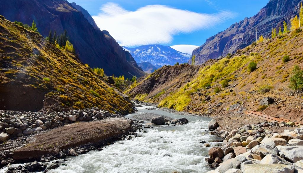 El Cajón del Maipo siempre es una buena opción para una escapada desde Santiago.