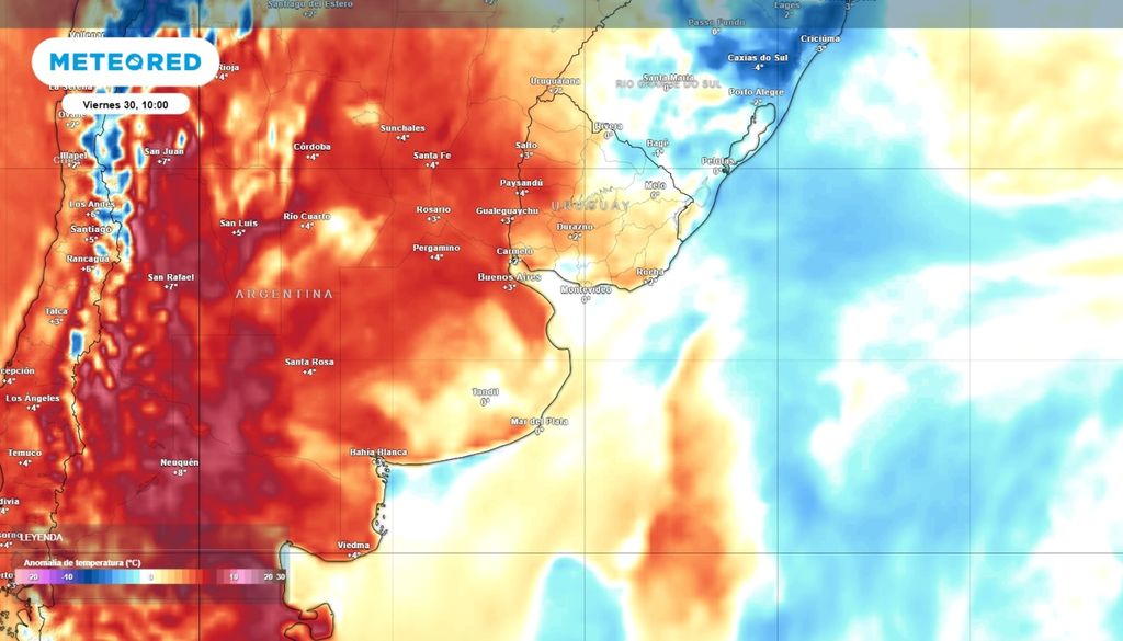 Las temperaturas se mantendrán en valores más propios de la época