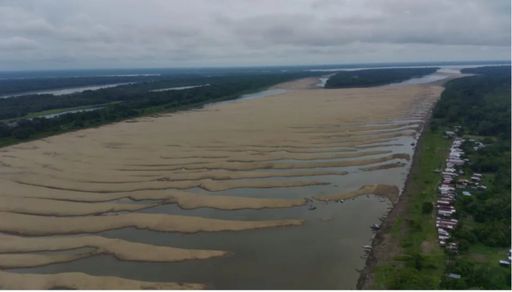 Seca do rio Madeira afeta 22,9 mil pessoas e dificulta acesso &agrave; &aacute;gua e &agrave; educa&ccedil;&atilde;o em Rond&ocirc;nia