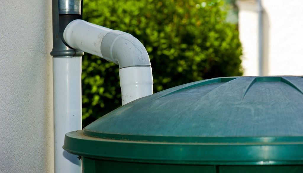 Vous pouvez utiliser l'eau de pluie récupérée pour vos plantes, potager et même pour vos toilettes !