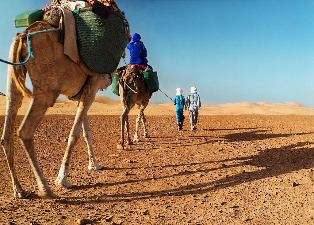 Nomades Maroc désert