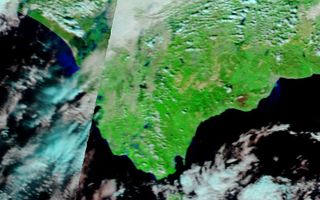 Sedimentos de las fuertes lluvias a 10 de noviembre de 2012
