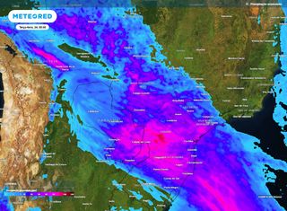 Segunda-feira extrema: intensa frente fria deixa alertas de tempestades no Sul, Sudeste e Centro-Oeste