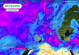 Segunda mitad de marzo en Espa&ntilde;a: predicci&oacute;n de lluvias con el bloqueo escandinavo
