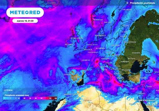 Segunda mitad de marzo en Espa&ntilde;a: predicci&oacute;n de lluvias con el bloqueo escandinavo