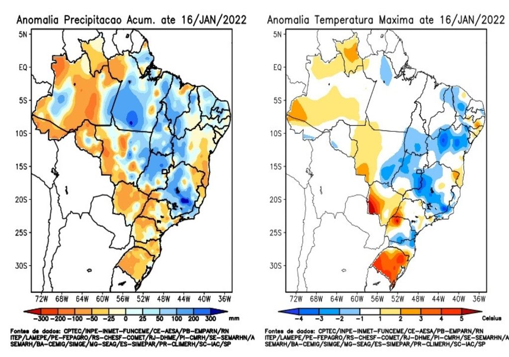 precipitação e temperatura máxima precipitação e temperatura máxima