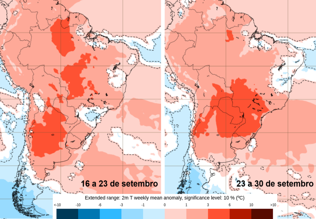 previsão, ecmwf, anomalia de temperatura