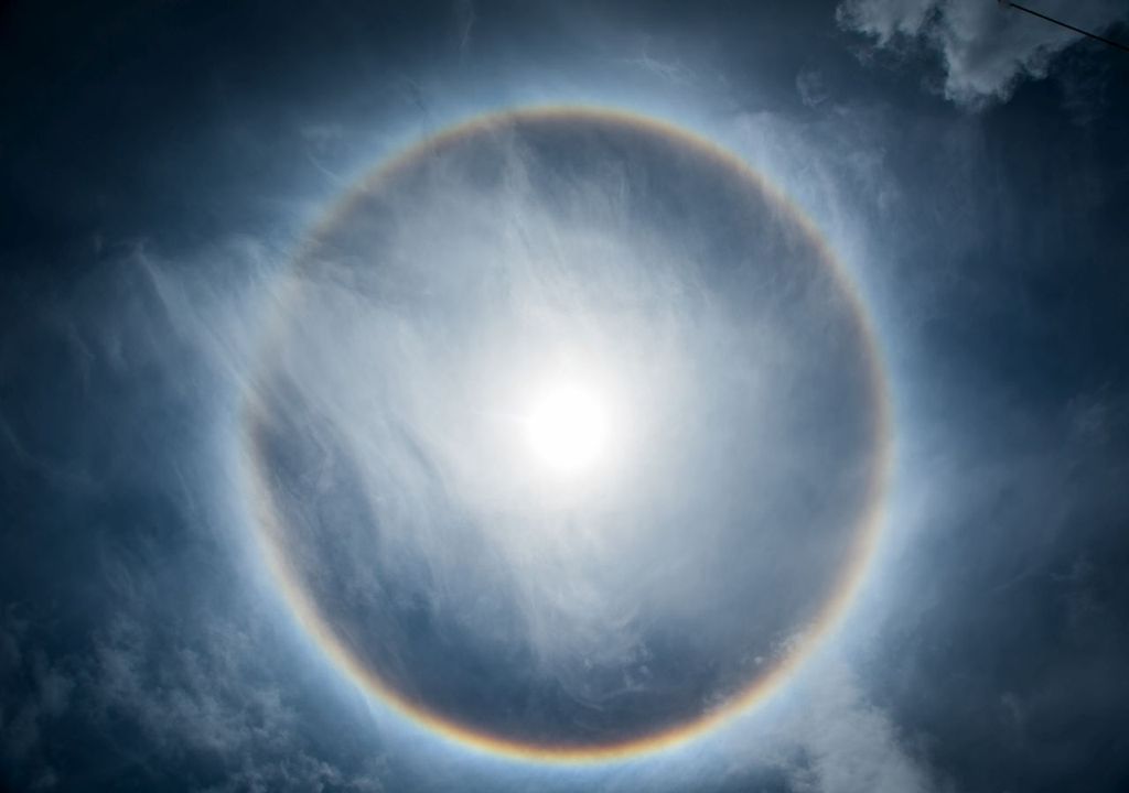 halo, himmel, ring