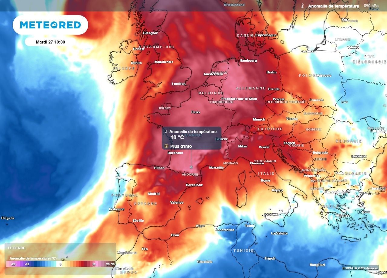 Semaine du 26 octobre au 1er novembre : un changement de temps radical attendu en France