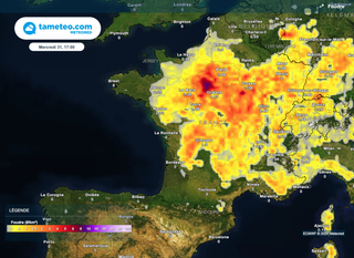 Semaine prochaine : déjà le retour d'orages parfois violents en France ?