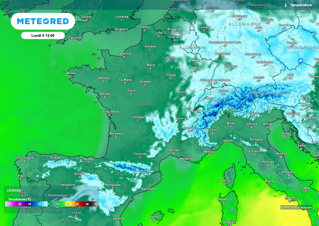 Un dégel parfois compromis les après-midis.