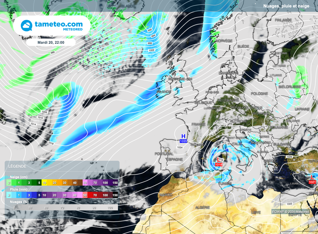 L'anticyclone sera encore présent en début de semaine, laissant place à un risque temporaire de gel dans l'Est. L'anticyclone sera encore présent en début de semaine, laissant place à un risque temporaire de gel dans l'Est.