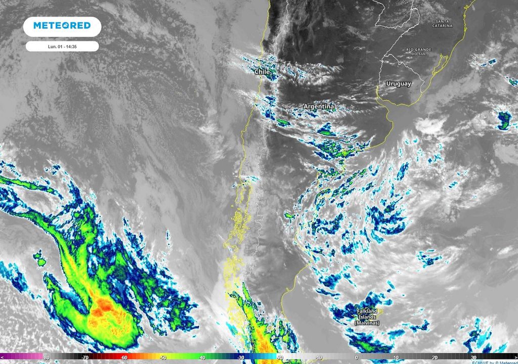 imagen de satélite; Chile imagen de satélite; Chile