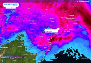 Semana com risco de muita chuva, pancadas e com atuação de massa de ar frio nas regiões Sul e Sudeste