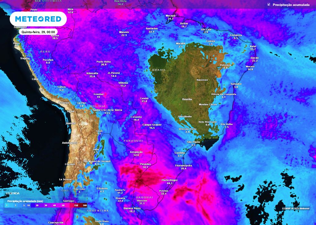 alerta de chuvas intensas