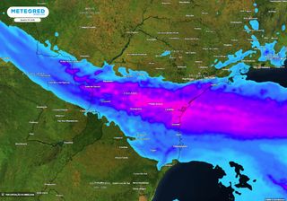 Semana começa com mais frio, risco de geadas e chuvas volumosas de quase 100 mm na Região Sul