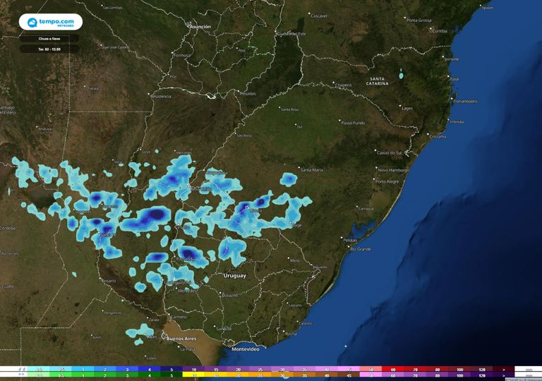 Frente fria avança e provoca sensação de -1ºC em MFrente fria avança e  provoca sensação de -1ºC em MS