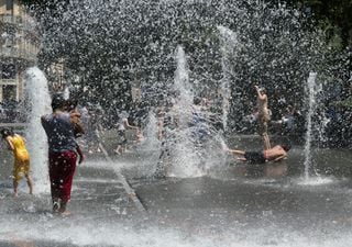 Semana comienza con máximas bordeando los 40 ºC en el centro del país