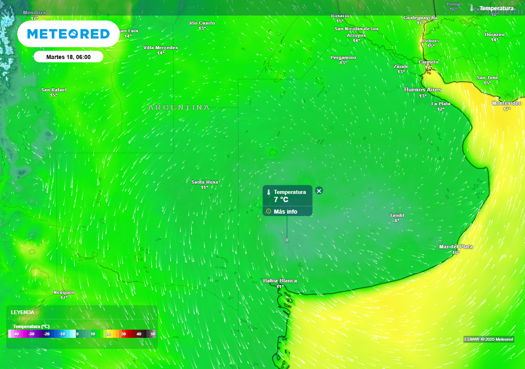 Temperatura, Frio, Descenso, Buenos Aires, Argentina