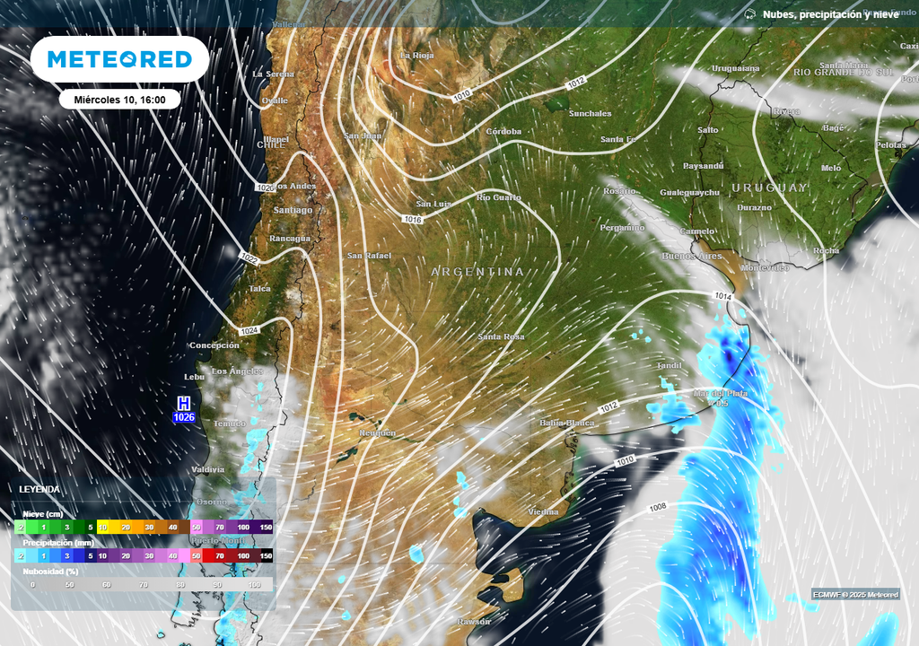 Tiempo clima Argentina pronóstico septiembre
