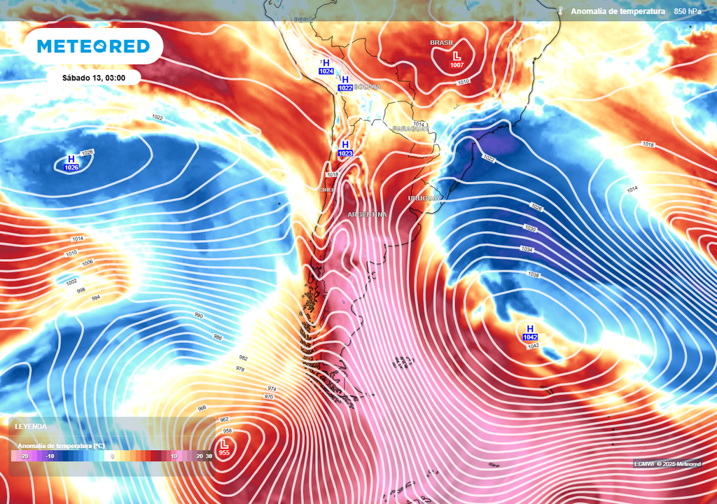 Tiempo clima Argentina pronóstico septiembre
