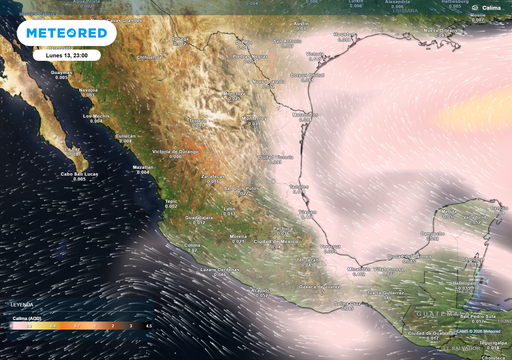 Semana con Polvo del Sahara del 13 al 19 de julio: muy intensas lluvias, Sol y calor en M&eacute;xico, form&aacute;ndose huracanes