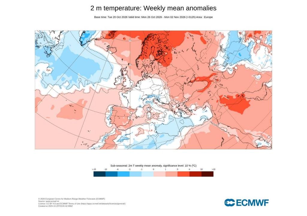 Apesar das manhãs frescas, as tardes mais amenas deverão fazer pender o balanço semanal para valores acima da média climatológica em Portugal continental.