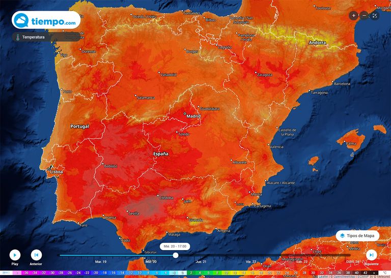 Calor del miércoles Calor del miércoles