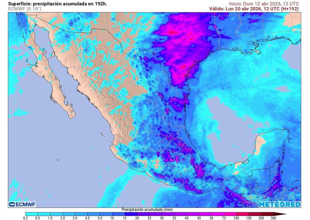 Estados del noreste, centro y oriente tendrán tormentas aisladas esta semana, aumentando fin de semana con eventos severos y extendiéndose al occidente.