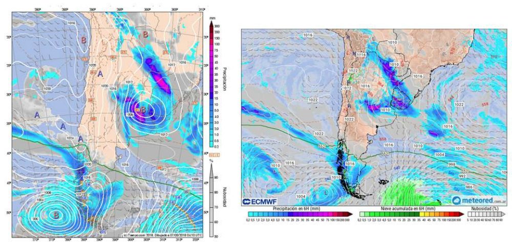 Ciclogénesis Argentina lluvias Ciclogénesis Argentina lluvias