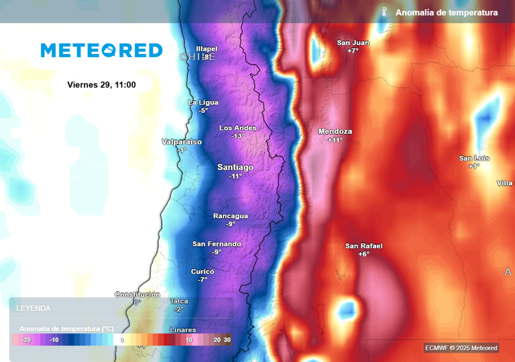 Anomalía de temperatura
